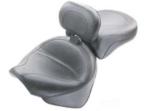 TWO-PIECE WIDE VINTAGE TOURING SEAT WITH DRIVER BACKREST FOR AERO 750 04-09
